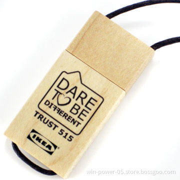 Eco-friendly USB Flash Drive, Made of Wood, High-speed Data Transfer Performance, Full Capacity